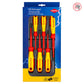 Knipex Garnitura Odvijača SL/SLS VDE 2 križna PH + 2 križna PZ + 2 plosnata / 6 dijelna 1000V – 00 20 12 V05 by Knipex 00