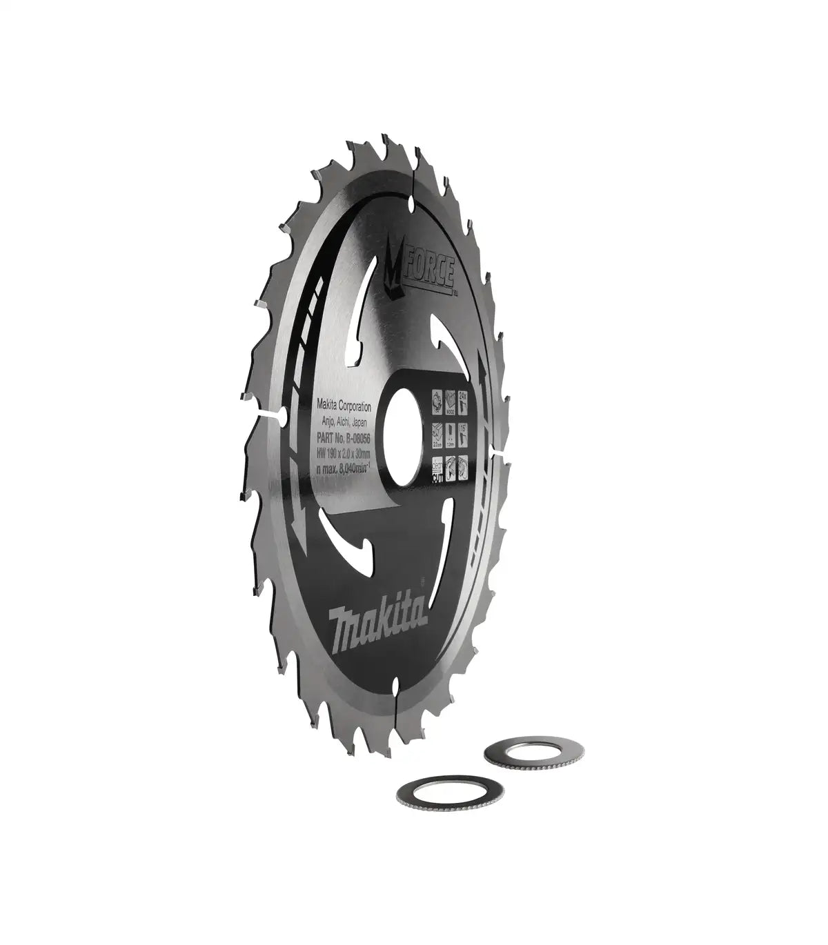 Makita – List / ploča za pilu M-Force 190×30 24Z (za drvo) B-32041 by Makita Pribor za pile i cirkulare - detalj 3