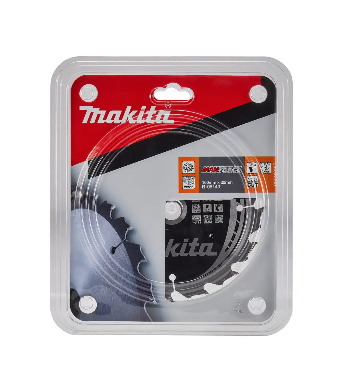 Makita – List / ploča za pilu Mak-Force 160×20 16Z (za drvo) B-32091 by Makita Pribor za pile i cirkulare - detalj 2