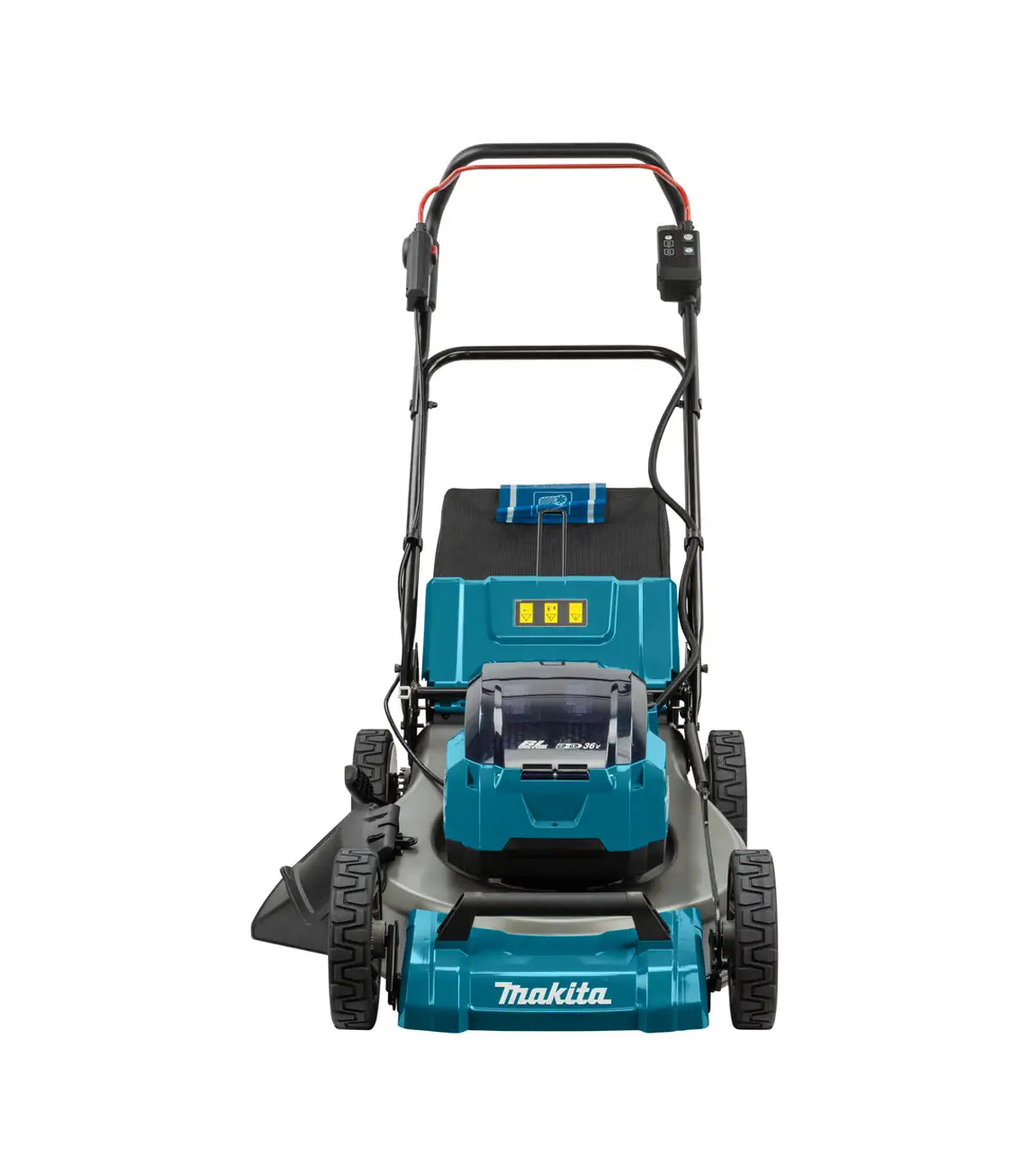 Makita – Akumulatorska kosilica 4u1 18+18V DLM530PT4 SET 4x baterija 18 V 5.0 Ah i dupli punjač by Makita Kosilice za travu