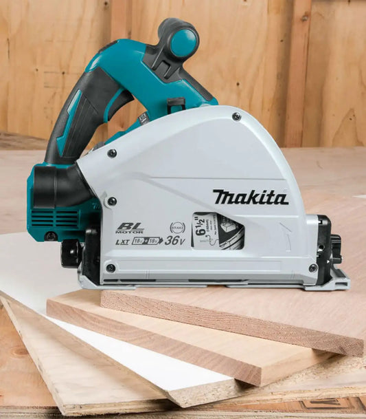 Makita – Akumulatorska kružna pila / cirkular za uranjajuće rezove DSP600ZJ Aku kružne pile
