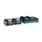 XGT Makita 40V – XGT baterijski set (2.5 Ah) DC40RA, BL4025x2, MAKPAC 1 191J81-6 by Makita Baterije i punjači