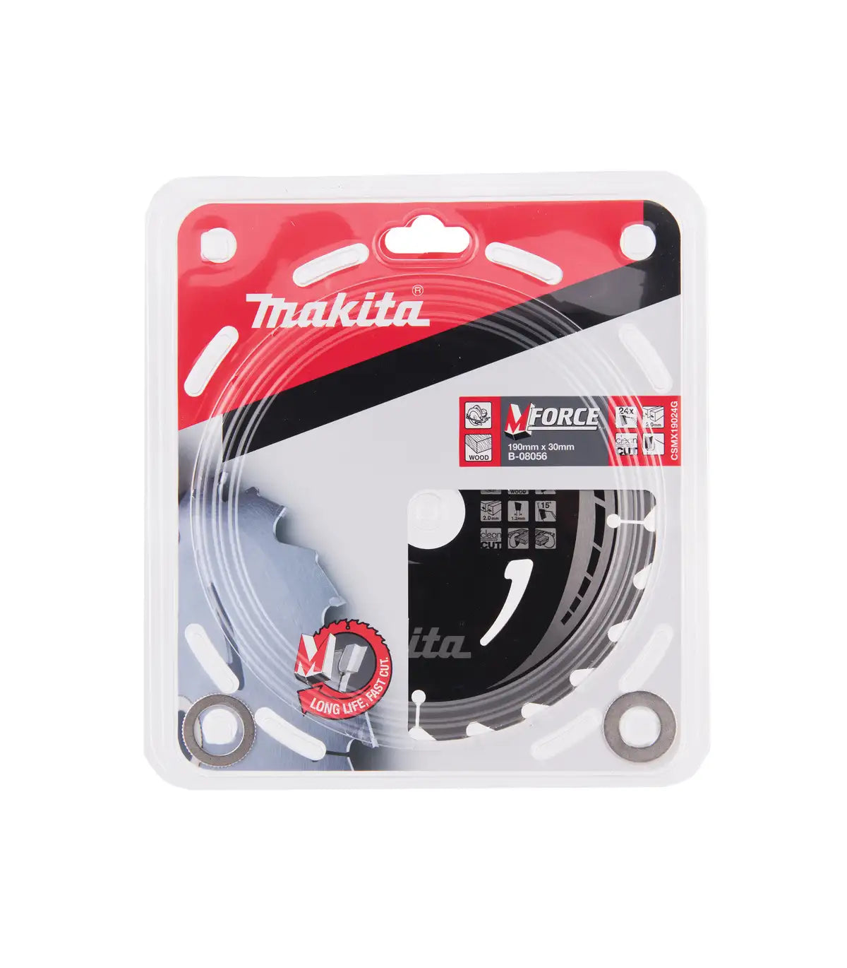 Makita – List / ploča za pilu M-Force 190×30 24Z (za drvo) B-32041 by Makita Pribor za pile i cirkulare - detalj 2