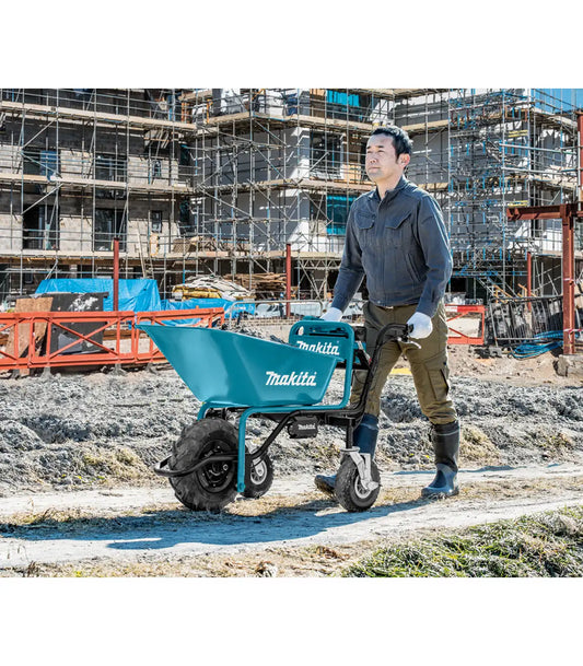 Makita – Akumulatorska ručna kolica DCU180Z by Makita Kolica za teret
