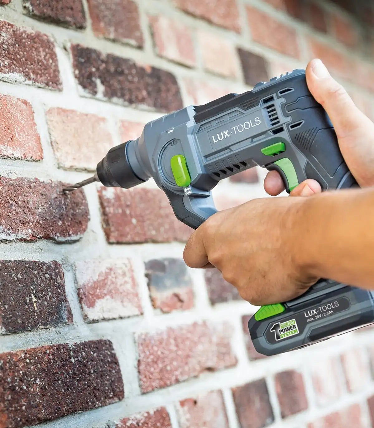 Lux Tools – LUX akumulatorska udarna bušilica 1 PowerSystem 20 V by Lux tools Aku bušilice, odvijači i čekići