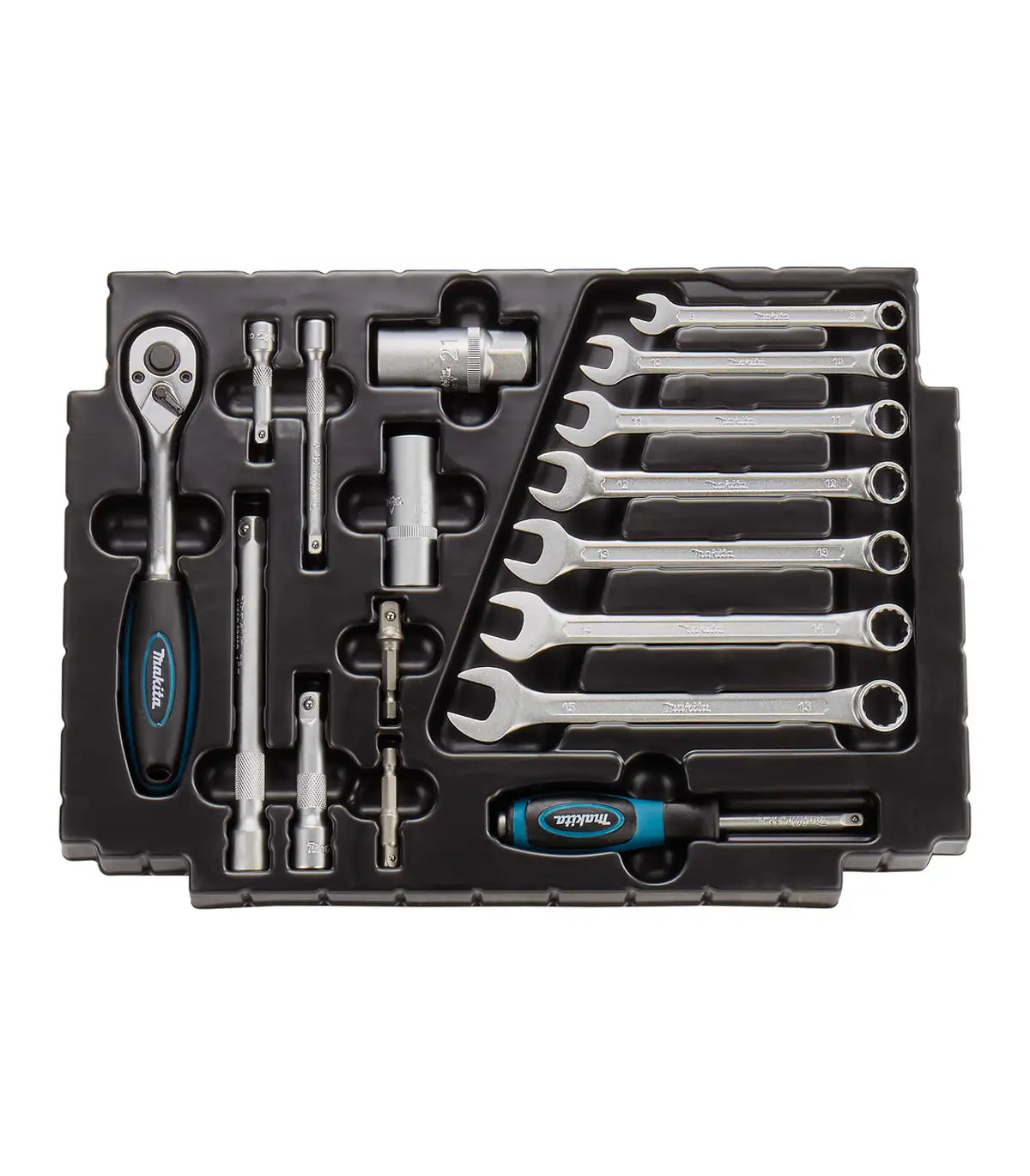 Makita – 120-dijelni set nasadnih ključeva i bitova u Makpac koferu E-08713 by Makita Pribor za zavrtanje