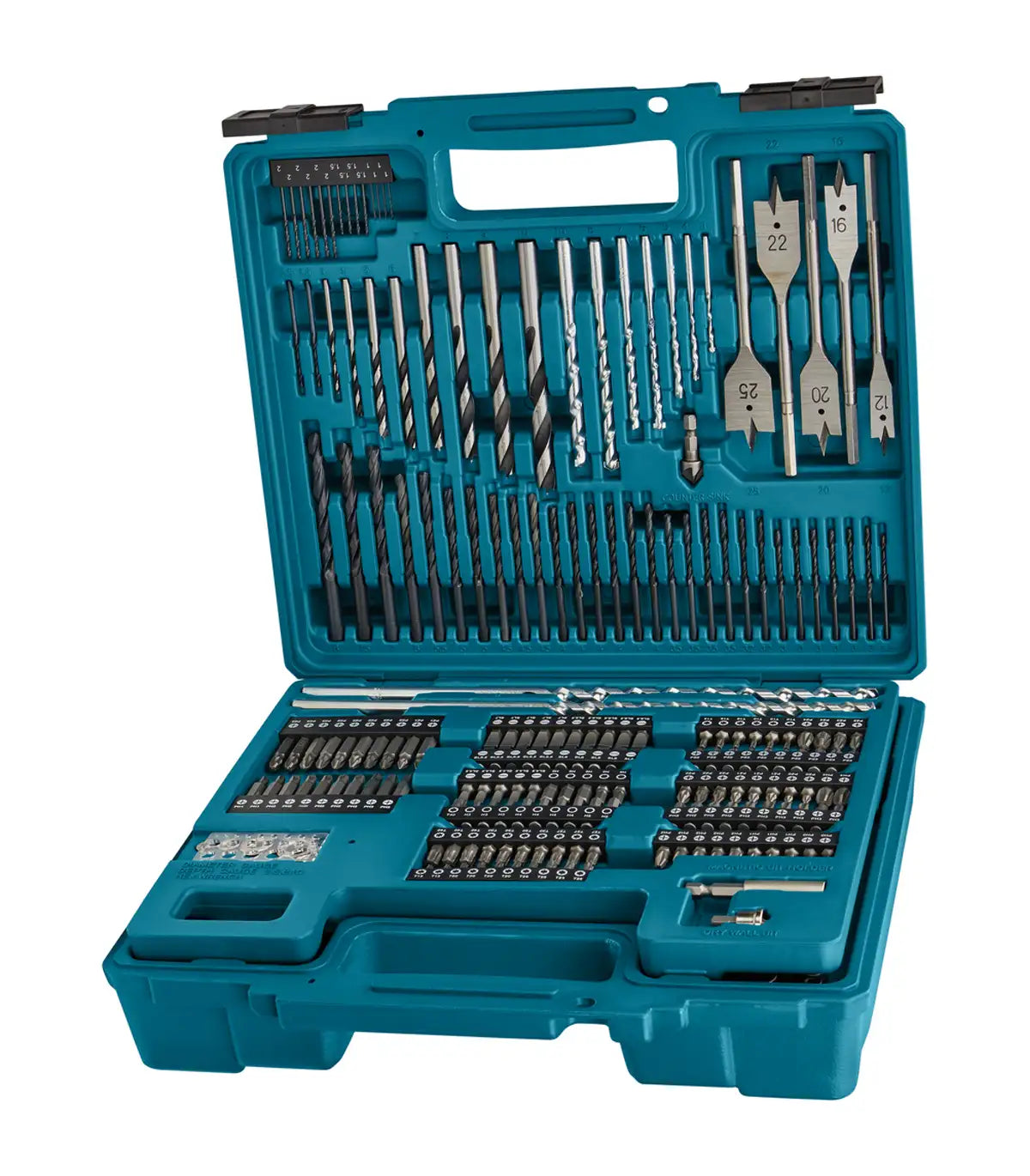 Makita – 256-dijelni set alata za bušenje i zavrtanje E-11689 by Makita Pribor za bušilice i čekiće, Setovi alata