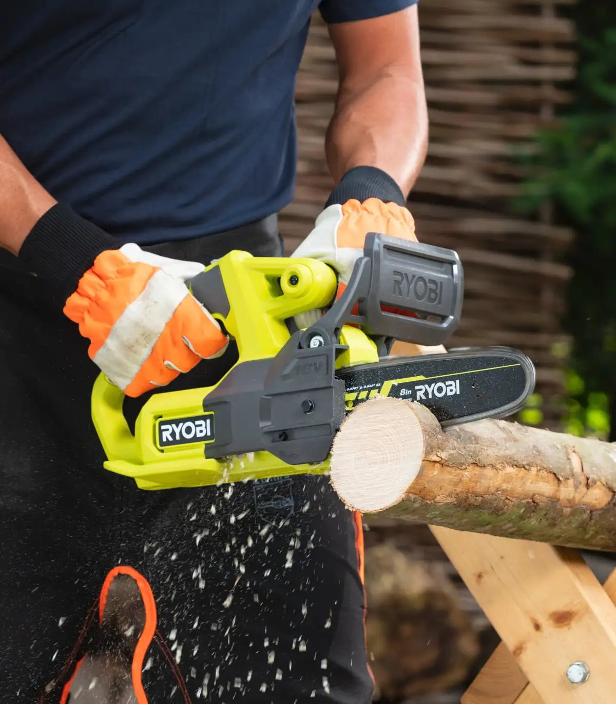 Ryobi – Akumulatorska lančana pila 18 V 20 cm SOLO RY18CS20A-0 by RYOBI Lančane pile za drvo (motorke)