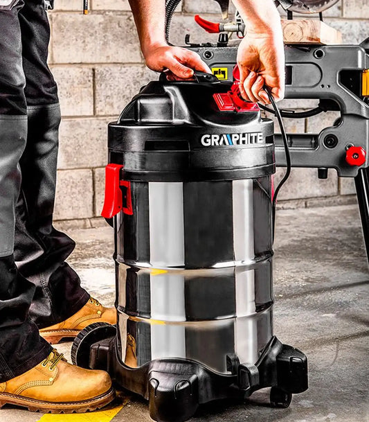 Graphite – Usisivač za suho i mokro usisavanje 59G607 1500W 30L by Graphite Električni usisivači - detalj 2