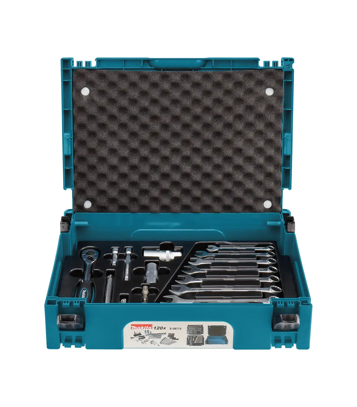 Makita – 120-dijelni set nasadnih ključeva i bitova u Makpac koferu E-08713 by Makita Pribor za zavrtanje