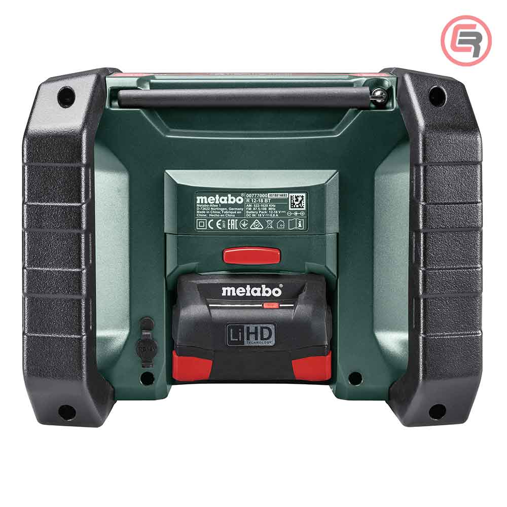 Metabo Radio Aku R 12-18 BT (bez baterija i punjača) – 600777850 by Metabo 600777850 Aku Ostali Alati - detalj 3
