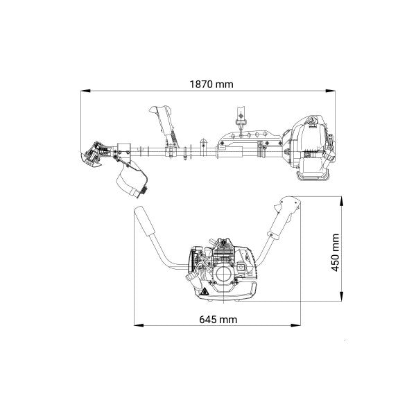 Motorni trimer -  Villager BC900 S - Motorni trimeri - SKU 009047
