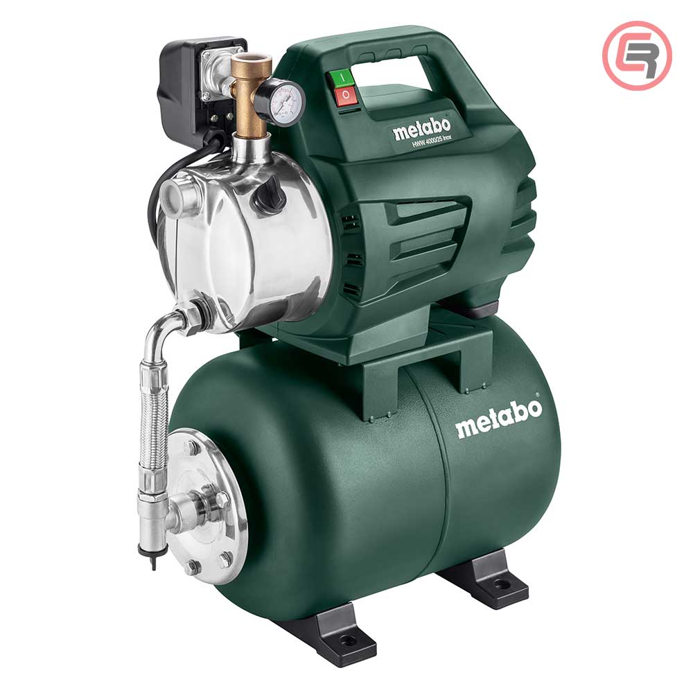Metabo Hidropak Hidrofor HWW 4000/25 Inox 1.100 W – 600982000 by Metabo 600982000 Pumpe i Hidropaci Za Vodu