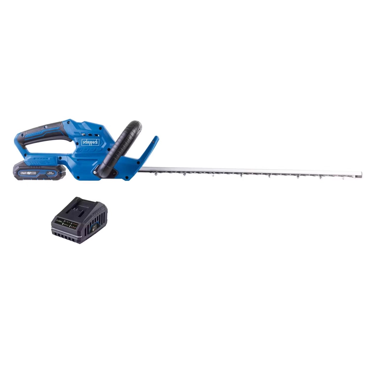 Scheppach aku makaze škare za živicu IXES C-HT570-X – SET S 1x 2Ah - Scheppach - C-HT570-X - Vrt i poljoprivreda > Trimeri