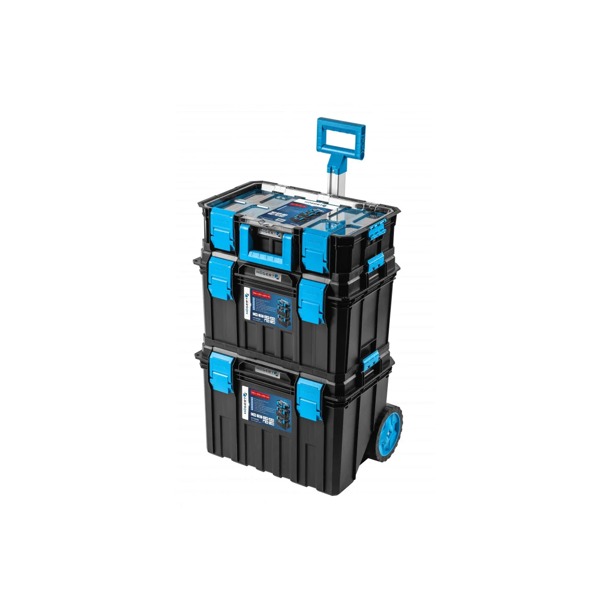 HOEGERT PVC transportni kofer za alat 4u1 HT7G500 - Hoegert - HT7G500 - Ručni alat > Torbe, koferi i kolica za alat