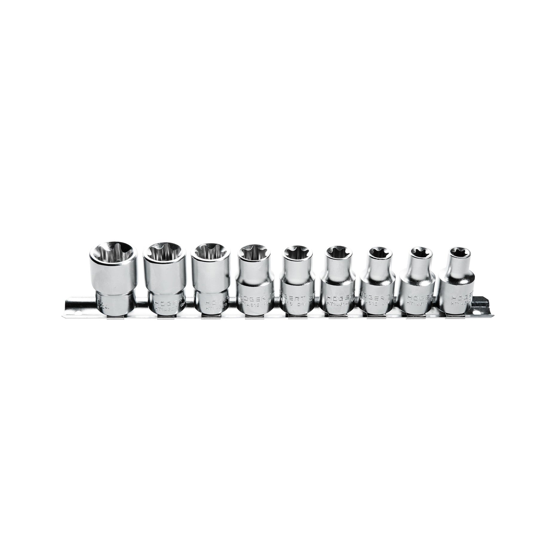 HOEGERT 9-dijelni set torx nasadnih ključeva HT1A880 1/2″ - Hoegert - HT1A880 - Ručni alat > Gedore - nasadni ključevi