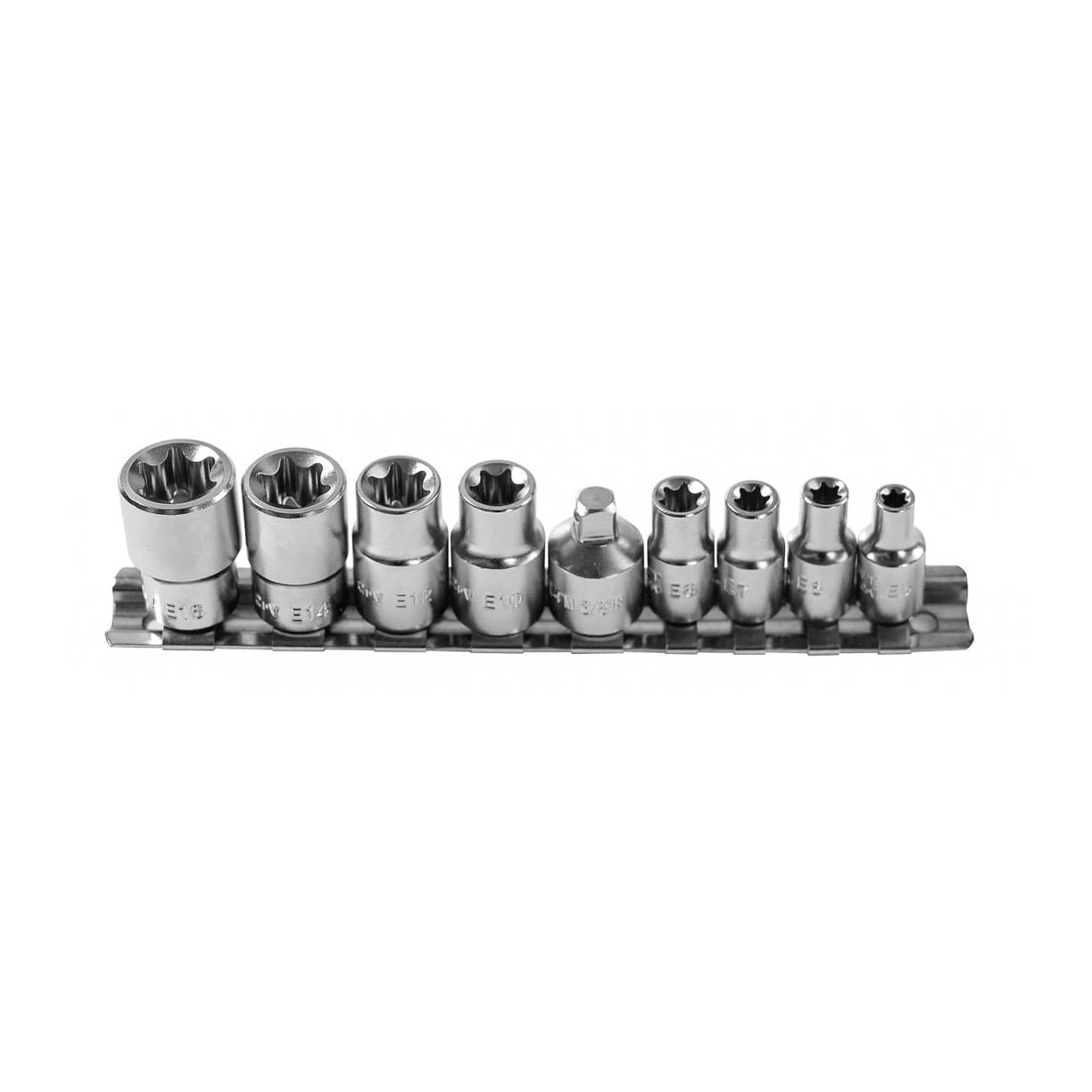 HOEGERT 9-dijelni set nasadnih ključeva 1/4″ – 3/8″ HT1A884 - Hoegert - HT1A884 - Ručni alat > Gedore - nasadni ključevi