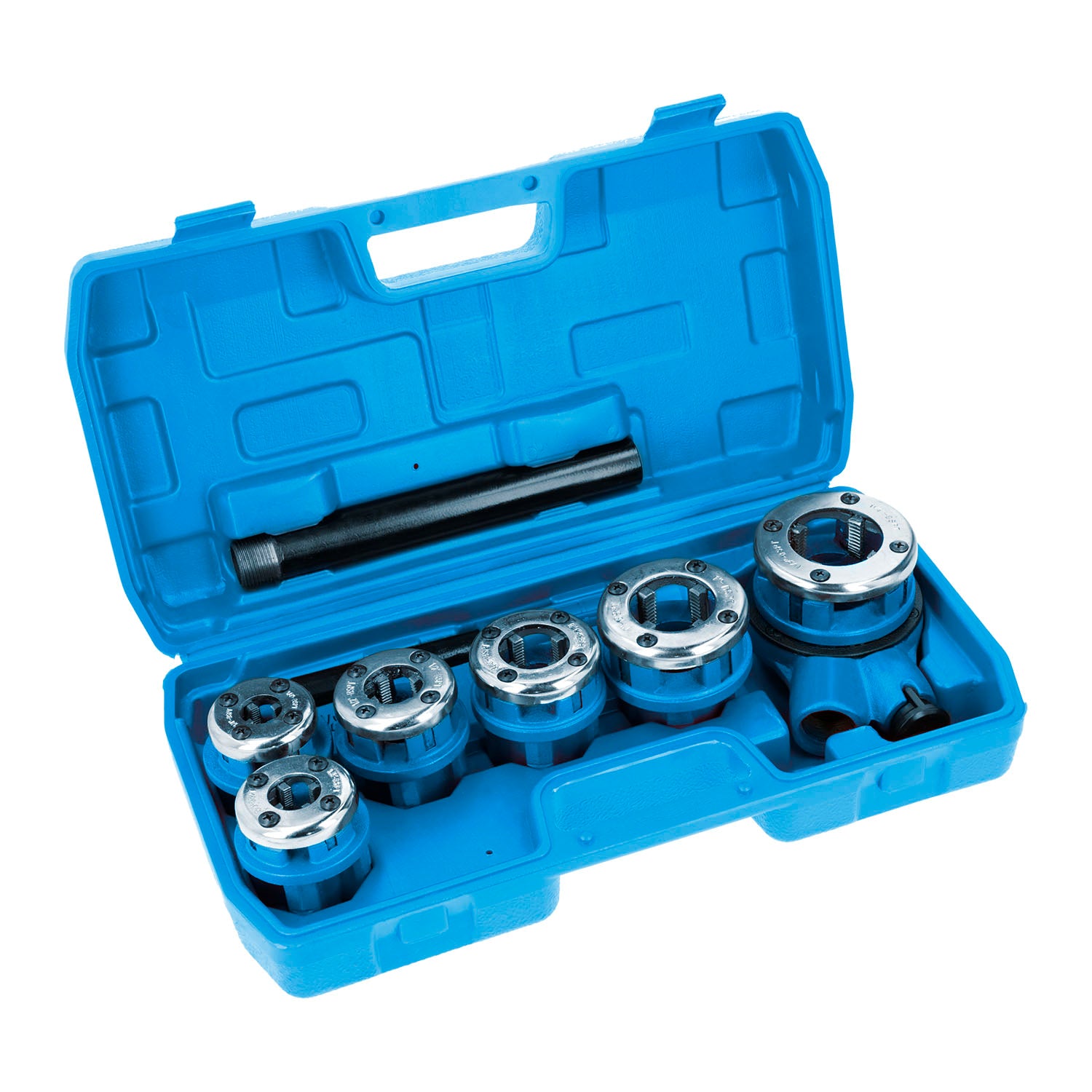 Hoegert set nareznica 1/4″-5/4″ HT1P635 - Hoegert - HT1P635 - Ručni alat > Sječenje i narezivanje cijevi