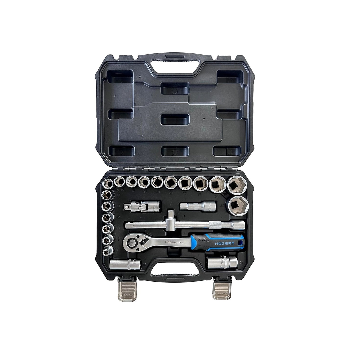 HOEGERT 24-dijelni set nasadnih ključeva 1/2” HT1R210 - Hoegert - HT1R210 - Ručni alat > Gedore - nasadni ključevi