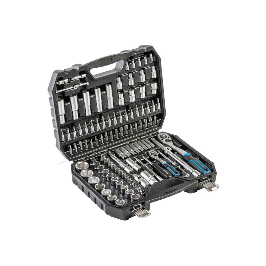 HOEGERT 112-dijelni set nasadnih ključeva 1/4″ i 1/2″ i bitova HT1R232 - Hoegert - HT1R232 - Ručni alat > Gedore - nasadni