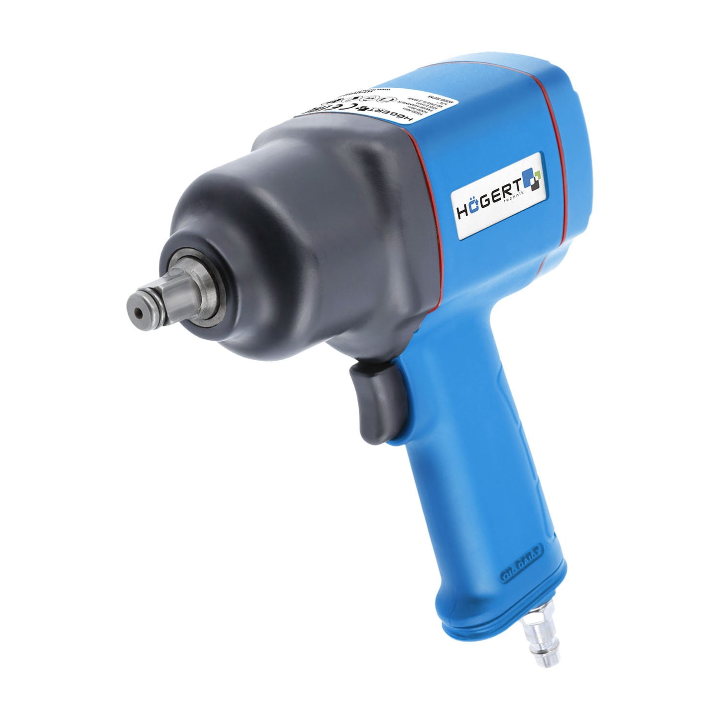 Hoegert pneumatski udarni pištolj 1/2″ 1500Nm HT4R623 - Hoegert - HT4R623 - Kompresori i zračni alat > Pneumatski alat >