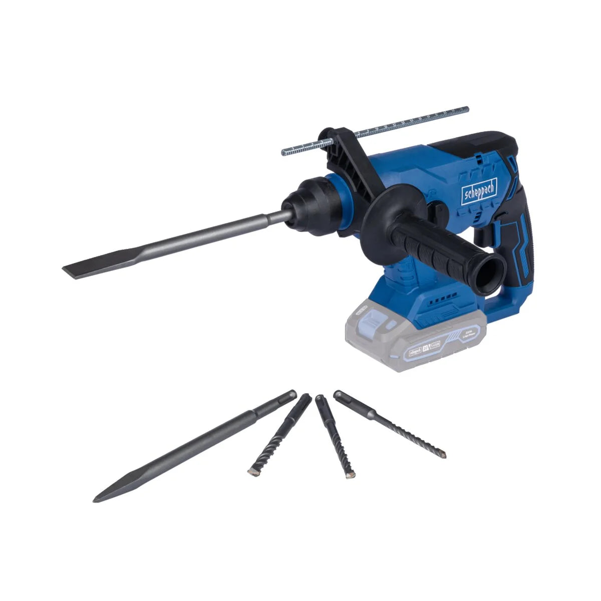 Scheppach aku udarna čekić bušilica SDS PLUS Brushless IXES BC-RHD230-X – Solo - Scheppach - BC-RHD230-X - Akumulatorski