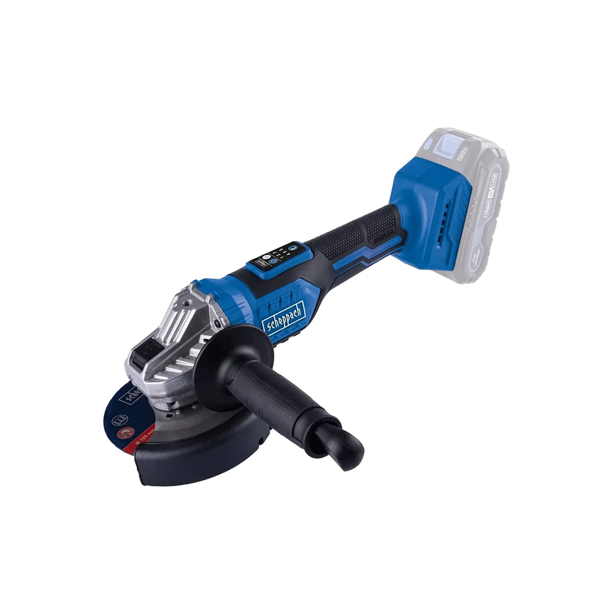 Scheppach aku ugaona kutna brusilica Brushless IXES BC-AG125-X – Solo - Scheppach - BC-AG125-X - Akumulatorski alati > Aku