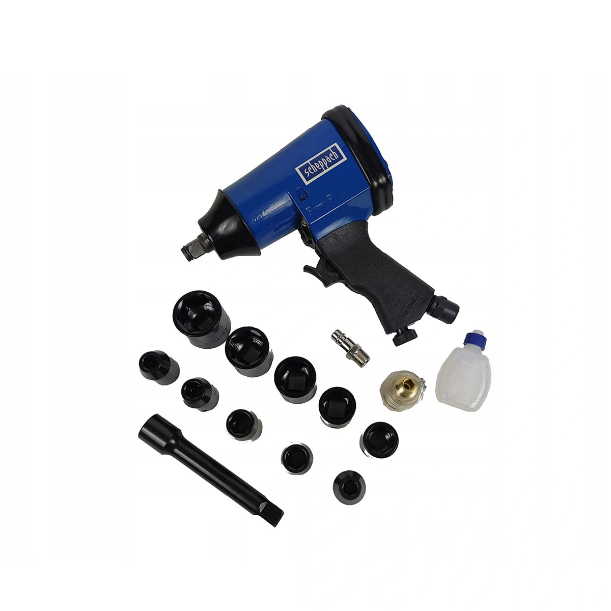 Scheppach pneumatski udarni pištolj Set 1/2″ 7906100717 - Scheppach - 7906100717 - Kompresori i zračni alat > Pneumatski