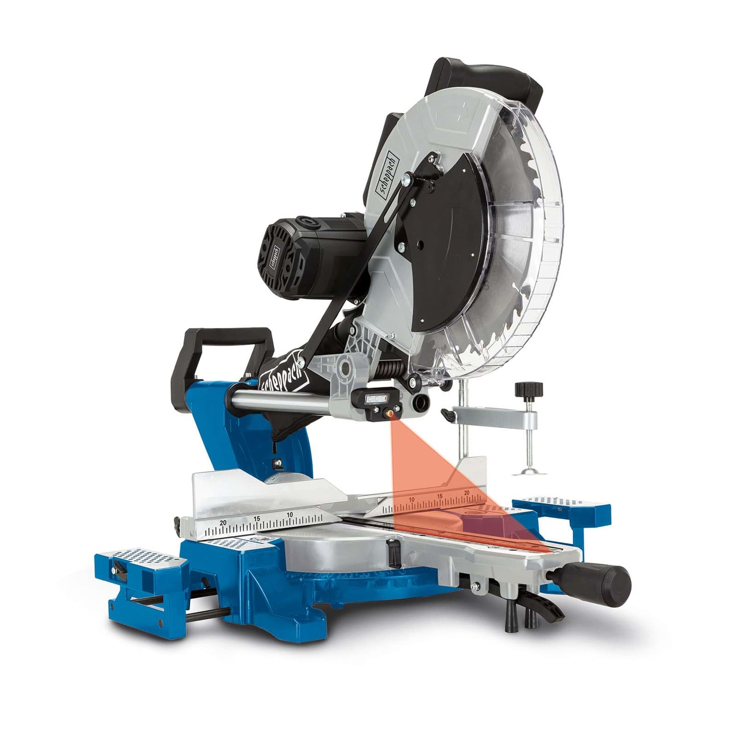 Scheppach preklopna potezna pila HM140L 305mm - Scheppach - HM140L - Stacionarne mašine > Potezne i nagibne testere-pile
