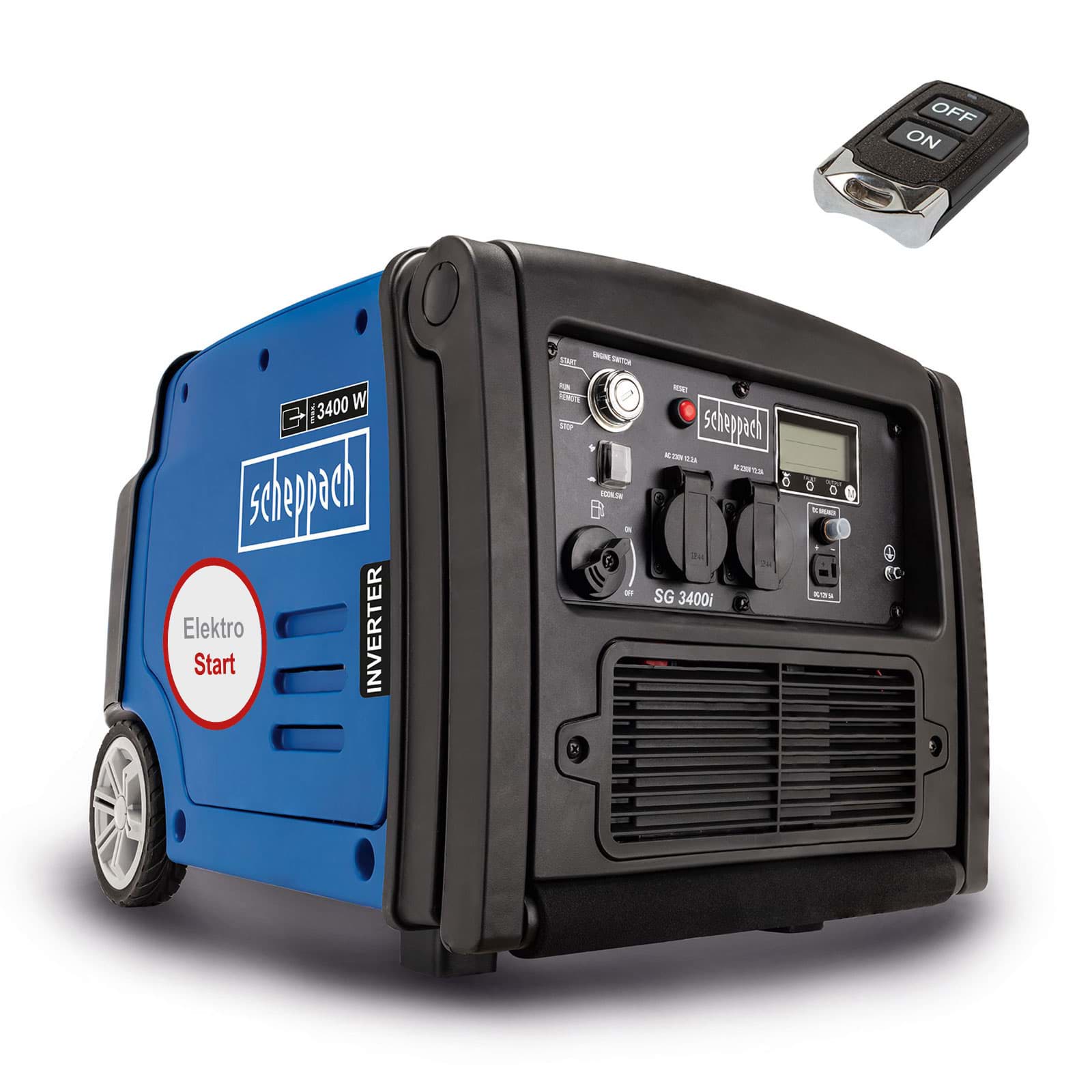 Scheppach inverterski tihi agregat za struju SG3400i 3kW 230 V - Scheppach - SG3400i - Agregati za struju > Benzinski