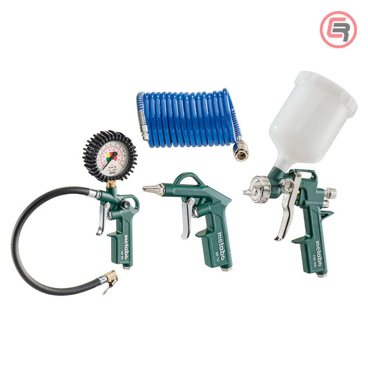 Metabo Set Pribora Za Kompresore LPZ 4 – 601585000 by Metabo 601585000 Pribor Za Pneumatske Alate i Kompresore