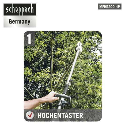 Scheppach motorni multifunkcionalni trimer MFH5200-4P 1.8 KS - Scheppach - MFH5200-4P - Vrt i poljoprivreda > Trimeri/kose