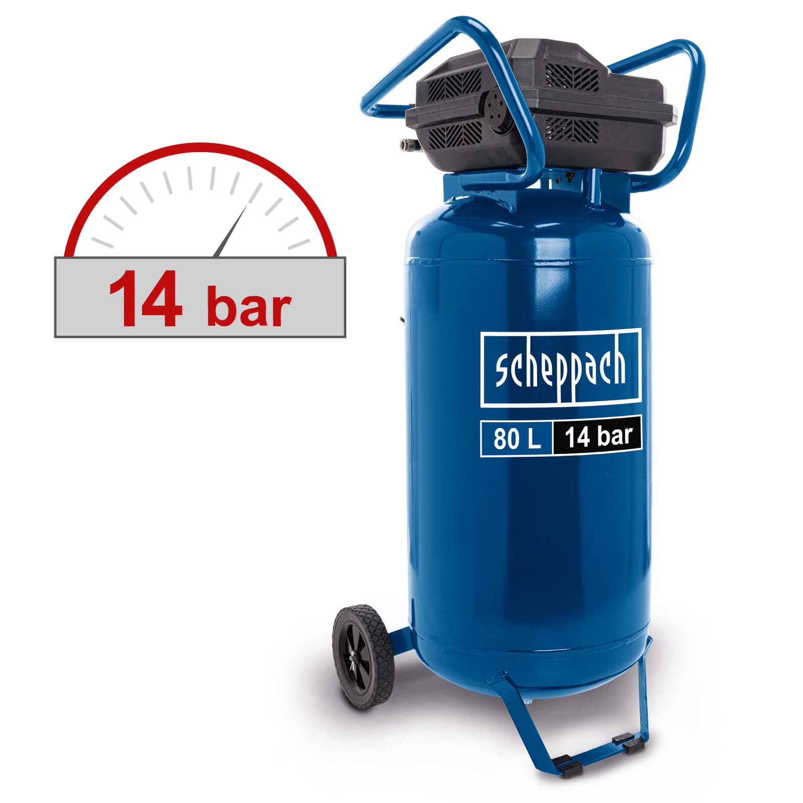 Scheppach vertikalni kompresor za vazduh HC85V 80L 14bar - Scheppach - HC85V - Kompresori i zračni alat > Kompresori za