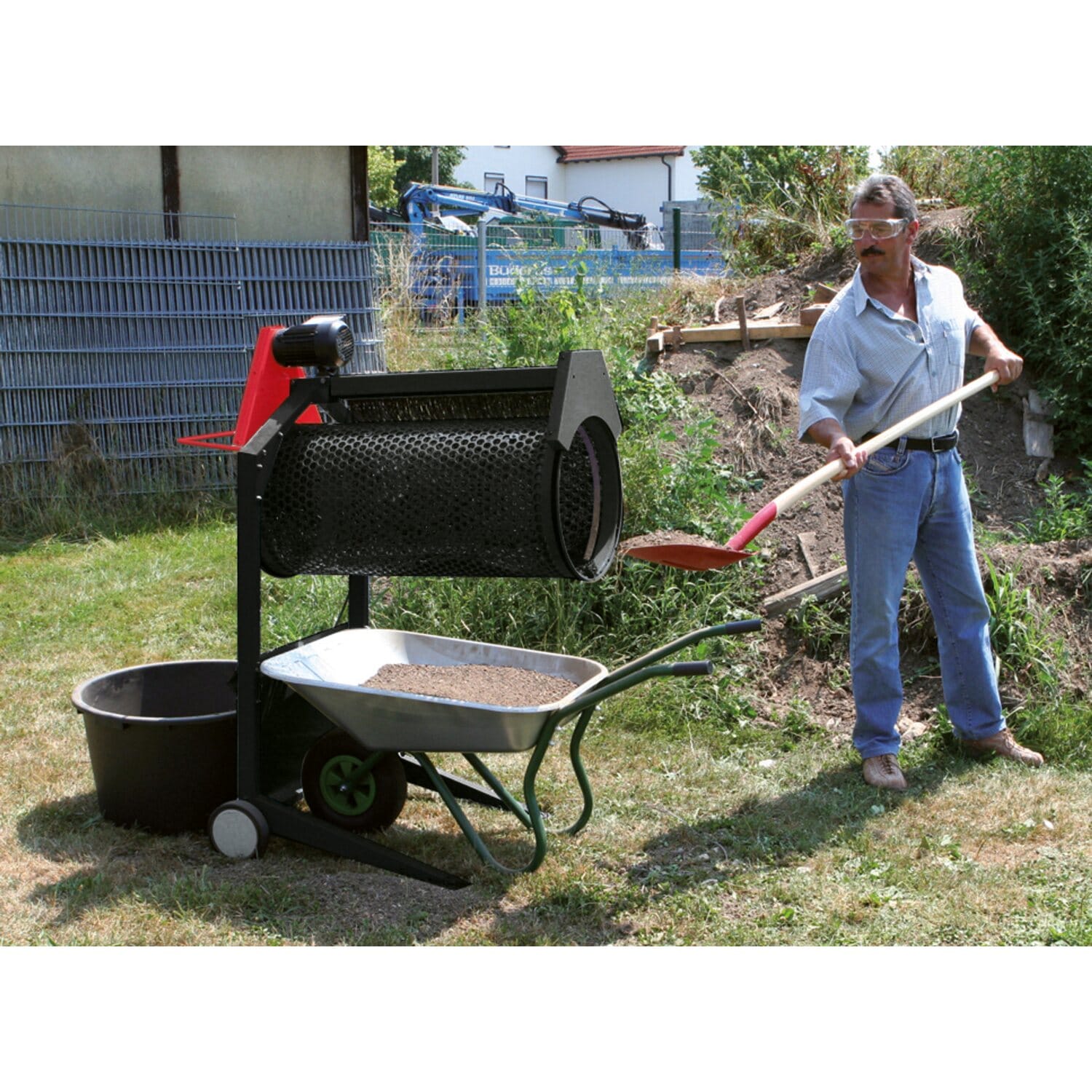 Scheppach separator za zemlju bubanj Ø 400 mm RS400 - Scheppach - RS400 - Ostalo > Separatori - detalj 2