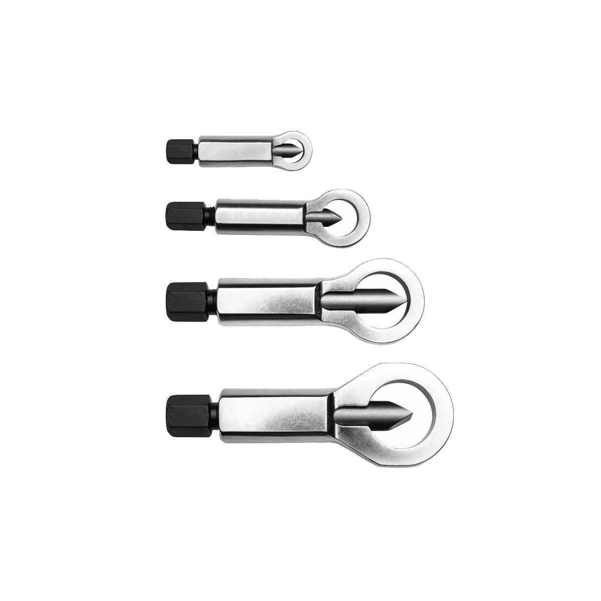 HOEGERT 4-dijelni set rezača za matice 9-27mm HT8G407 - Hoegert - HT8G407 - Ručni alat > Automehaničarski alati - detalj 2