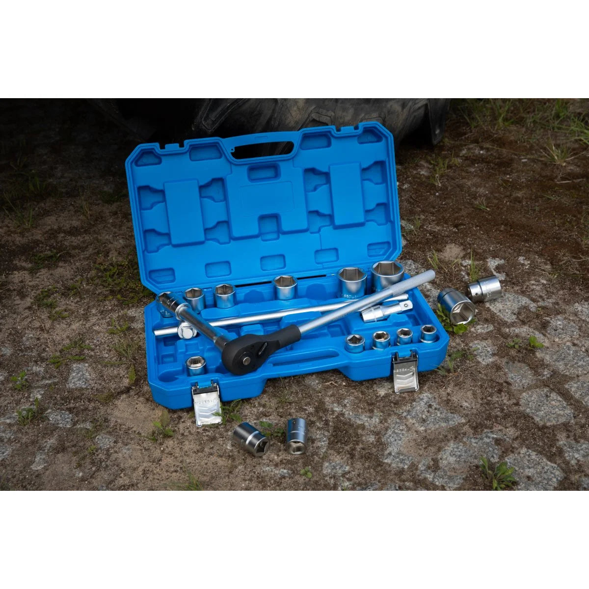 HOEGERT 21-dijelni set nasadnih ključeva 19-50mm 3/4″ HT1R510 - Hoegert - HT1R510 - Ručni alat > Gedore - nasadni ključevi