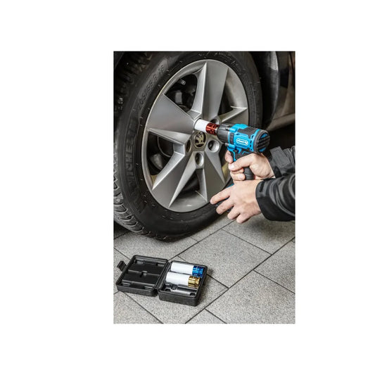 HOEGERT 3-dijelni set nasadnih ključeva 1/2″ za aluminijumske felge HT4R107 - Hoegert - HT4R107 - Ručni alat > Gedore