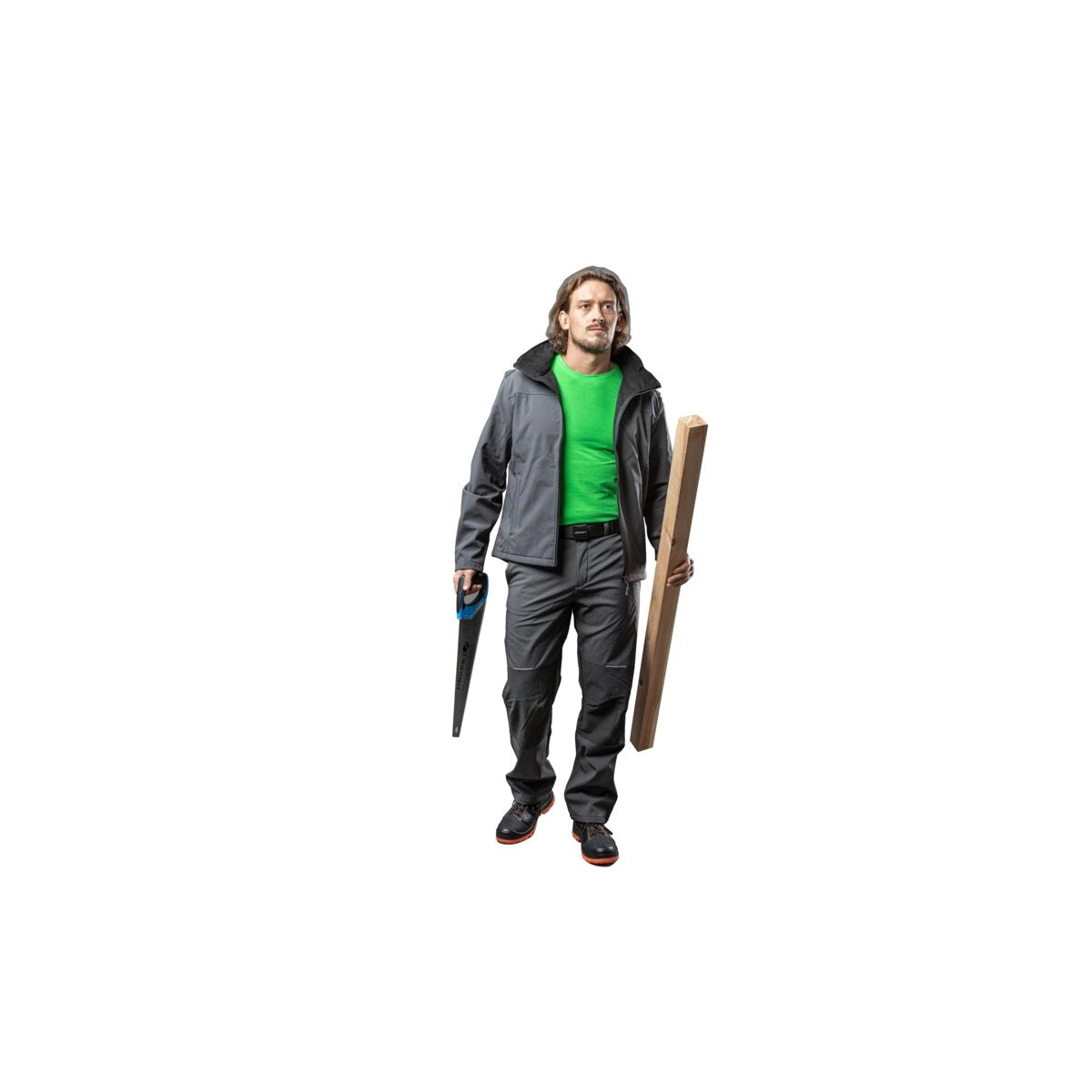 Hoegert softshell siva radna jakna INN HT5K254-XL - Hoegert - INN - HTZ oprema > Radna odjeća > Jakne/bluze/prsluci
