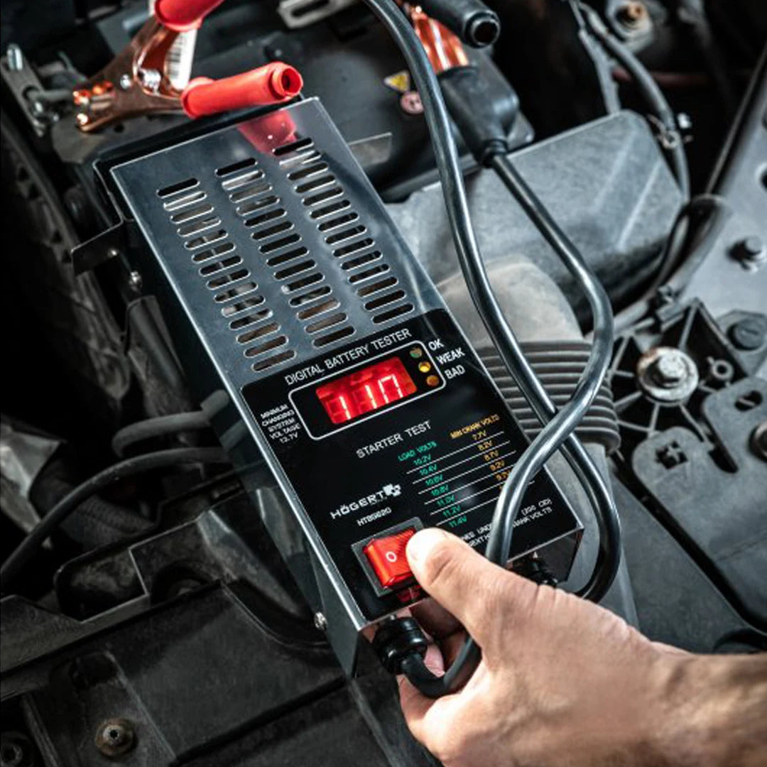 Hoegert digitalni tester akumulatora 12V 100A HT8G620 - Hoegert - HT8G620 - Ostalo > Punjači za akumulatore - detalj 2