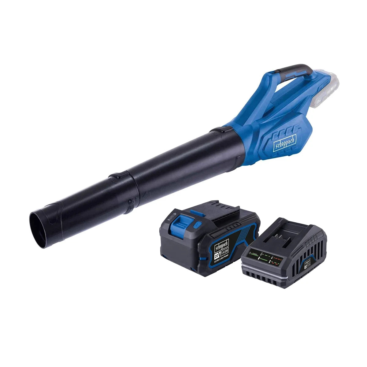 Scheppach aku duvač lišća IXES C-BL700-X – SET S 1x2Ah - Scheppach - C-BL700-X-SET S - Vrt i poljoprivreda >