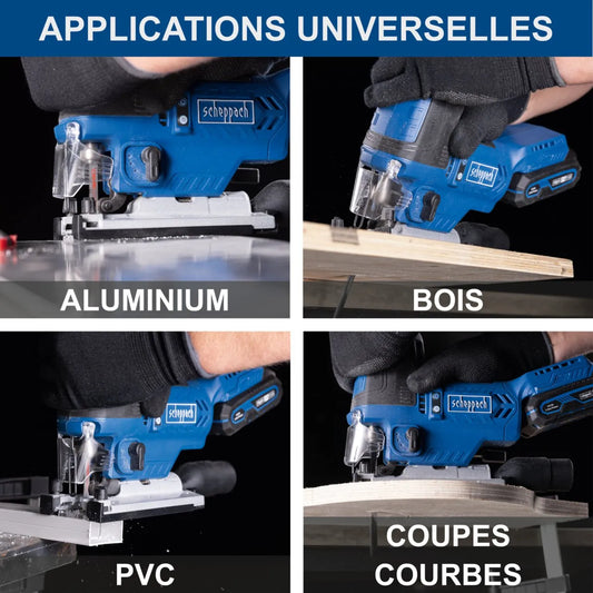 Scheppach aku ubodna pila Brushless IXES BC-JS254-X – Solo - Scheppach - BC-JS254-X - Akumulatorski alati > Aku ubodne pile
