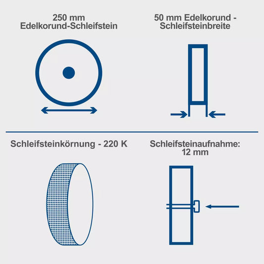 Scheppach stona brusilica TIGER 2500 - Scheppach - TIGER 2500 - Elektro alati > Brusilice > Stone brusilice - detalj 2