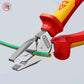 Knipex Kliješta Kombinovana 200 mm / 1000V – 02 06 200 by Knipex 02 06 200 Izolovani Alat VDE 1000V - detalj 5