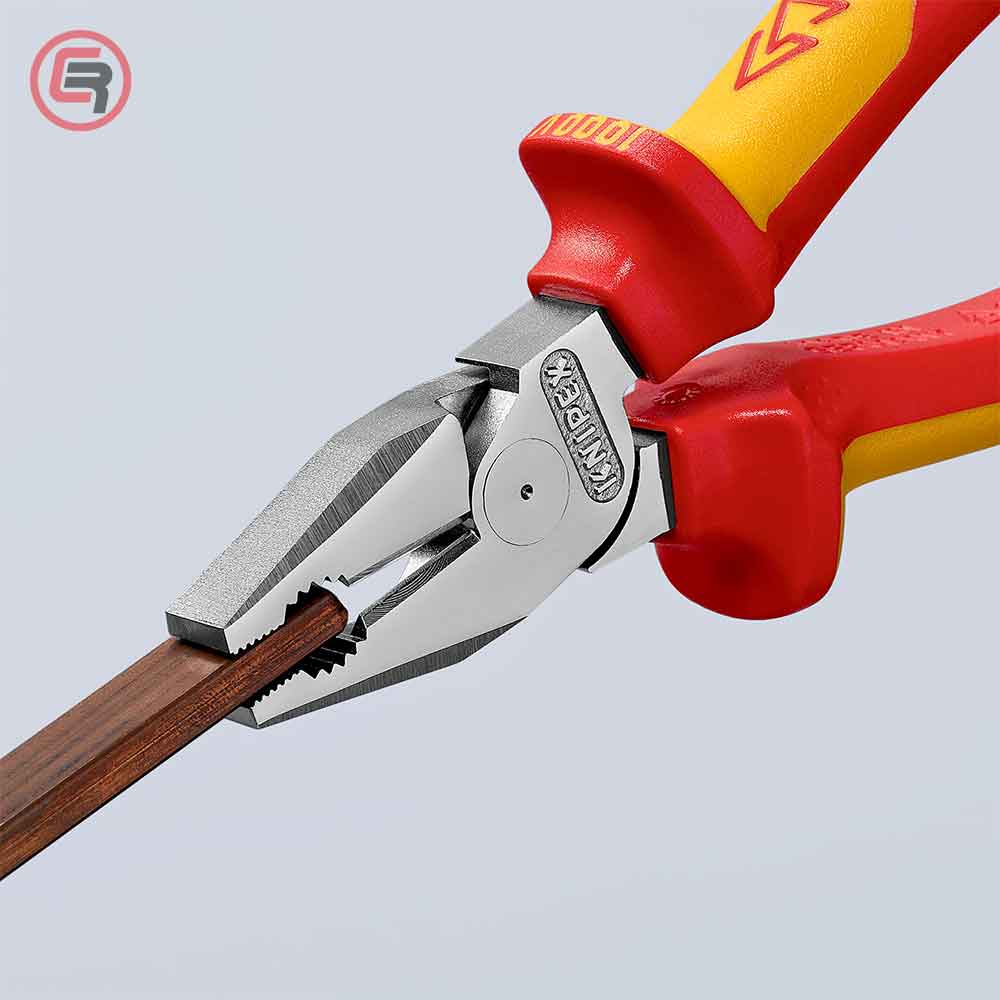 Knipex Kliješta Kombinovana 200 mm / 1000V – 02 06 200 by Knipex 02 06 200 Izolovani Alat VDE 1000V - detalj 8