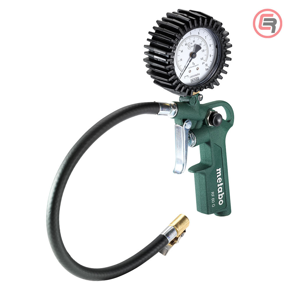 Metabo Pištolj Zračni Za Pumpanje Guma Sa Manometrom RF 60 G – 602234000 by Metabo 602234000 Pneumatski Pištolji Za Duvanje