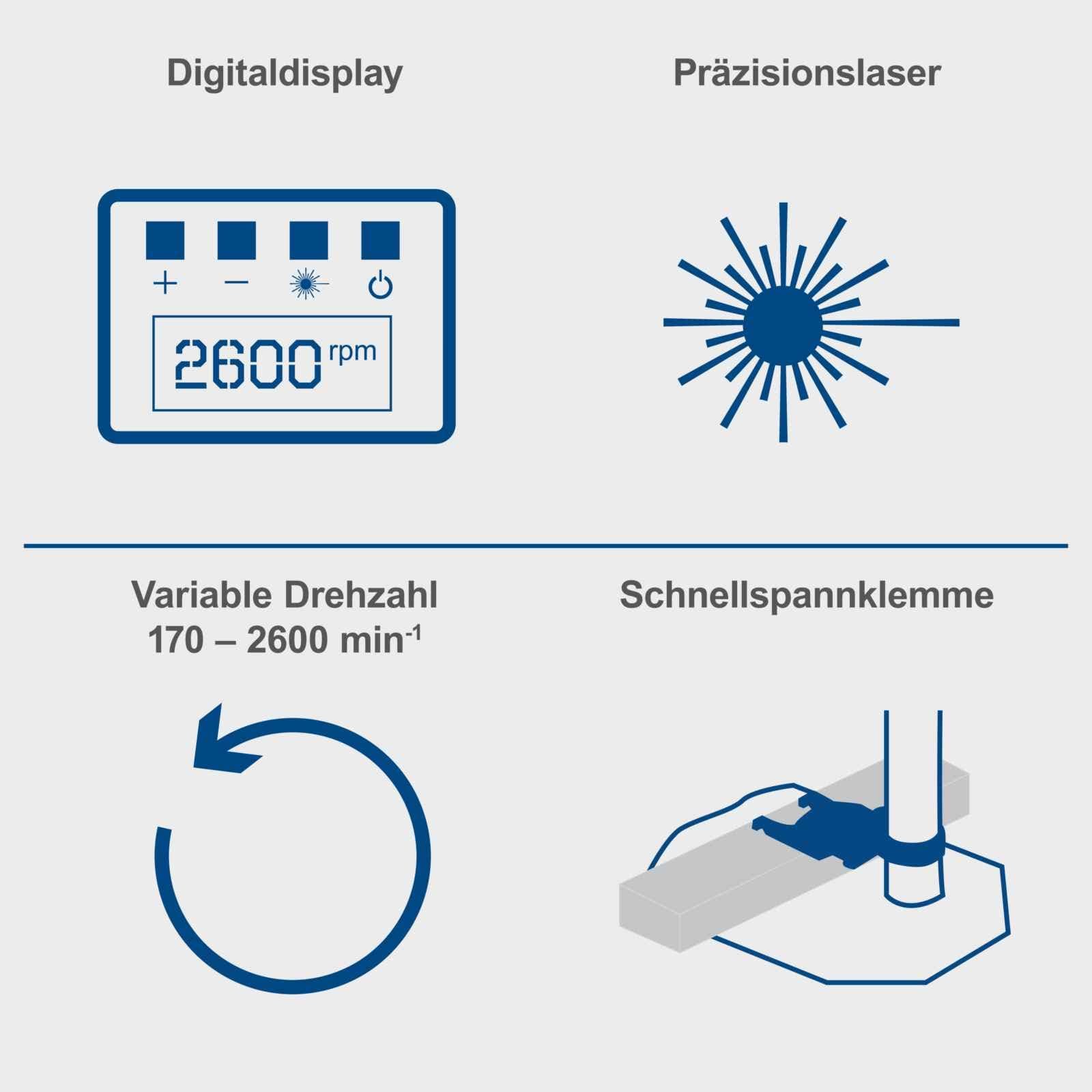 Scheppach stubna bušilica DP60 - Scheppach - DP60 - Elektro alati > Bušilice > Stubne bušilice - detalj 3