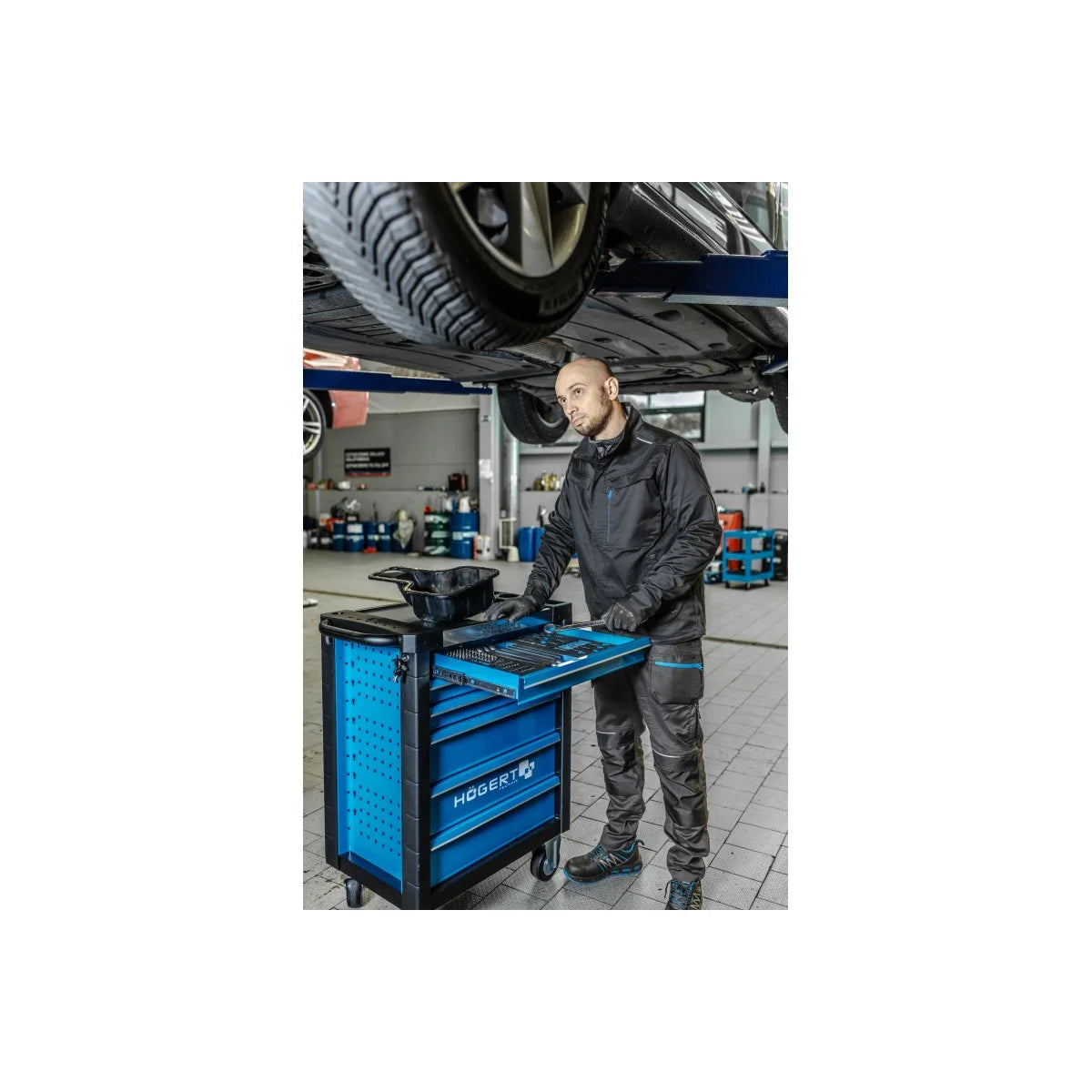 Hoegert kolica za alat sa 6 ladica PREMIUM HT7G571 - Hoegert - HT7G571 - Ručni alat > Torbe, koferi i kolica za alat