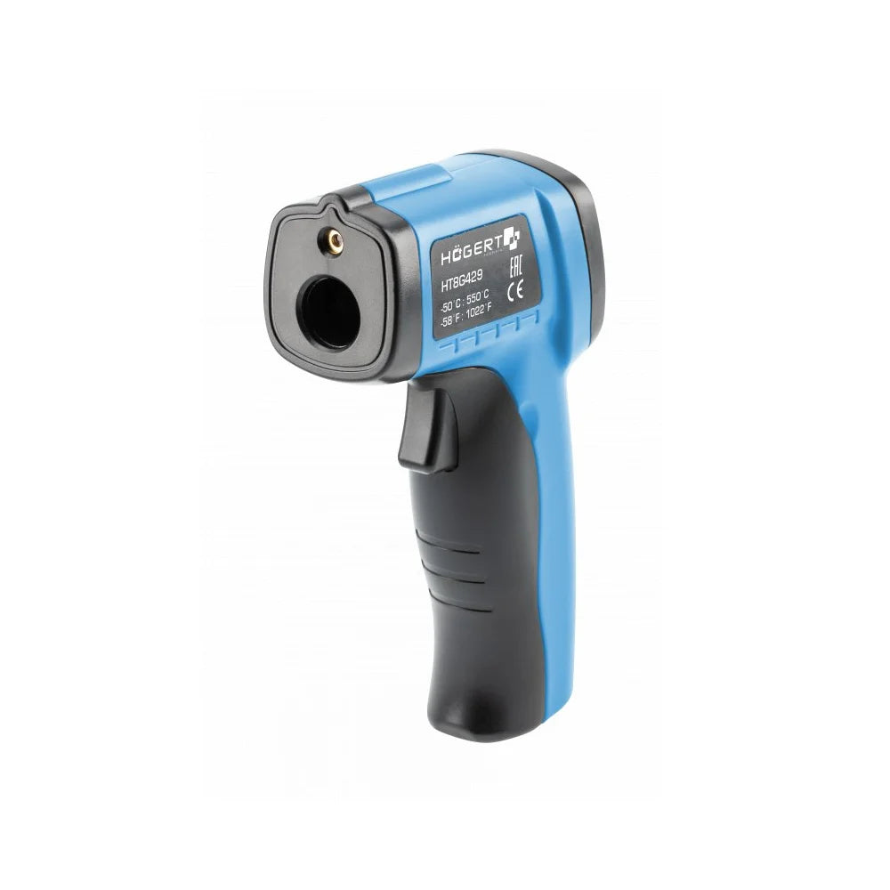 HOEGERT laserski termometar infracrveni -50°C/+550°C HT8G429 - Hoegert - HT8G429 - Mjerni uređaji > Termometri i vlagomjeri