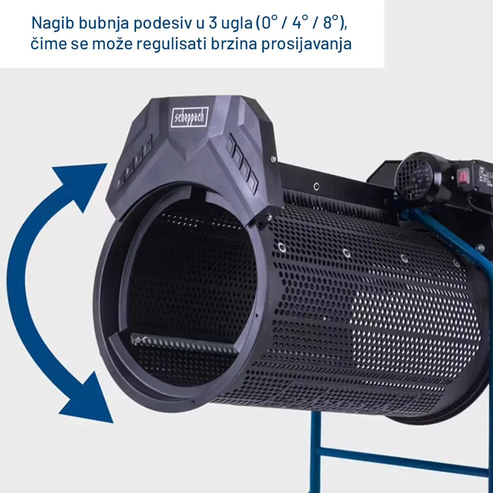 Scheppach separator za zemlju bubanj Ø 400 mm RS500 - Scheppach - RS500 - Ostalo > Separatori - detalj 3