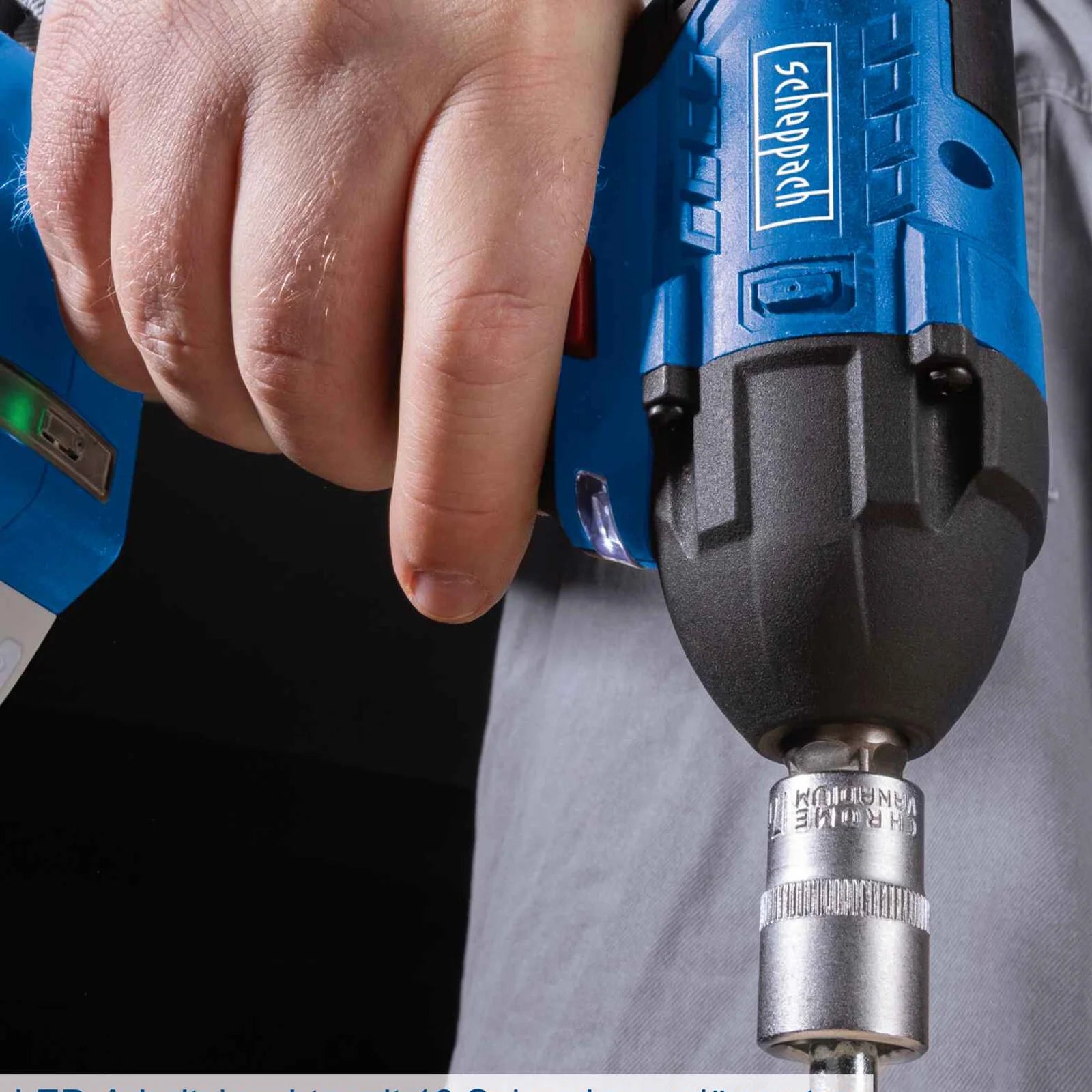 Scheppach aku udarni odvijač 370Nm 1/2” Brushless IXES BC-IW350-X – Solo - Scheppach - BC-IW350-X - Akumulatorski alati >